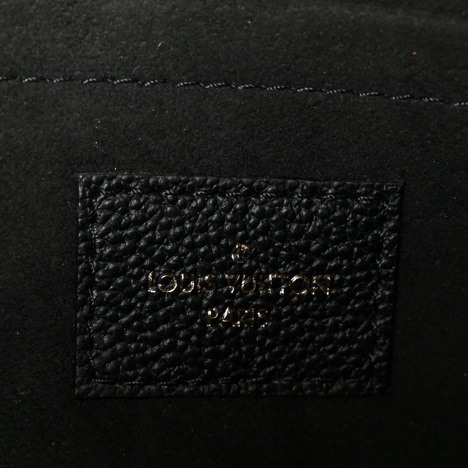 Louis Vuitton Empreinte Monogram Giant Multi Pochette Accessories Black 6 of 12