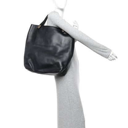Balenciaga Calfskin Pocket Tote Black 2 of 10