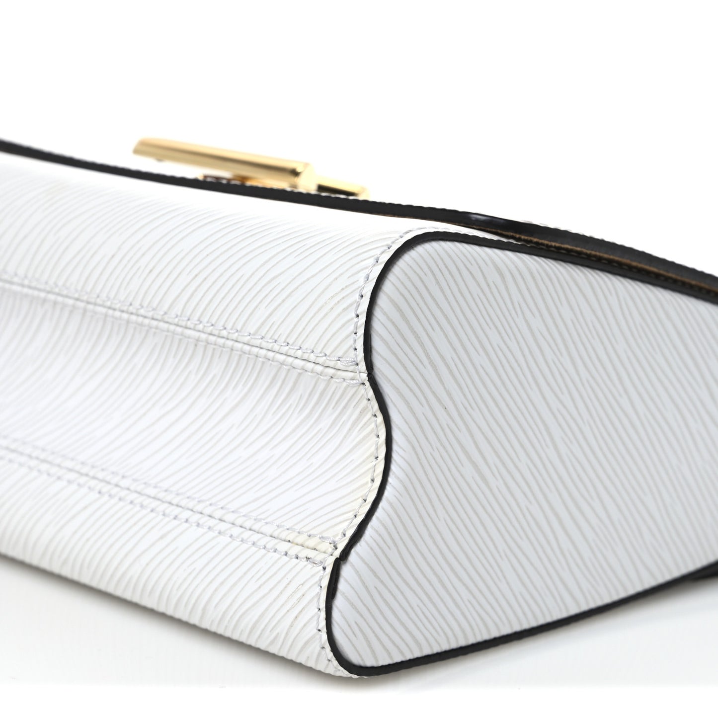 Epi Twist Shoulder Bag MM White