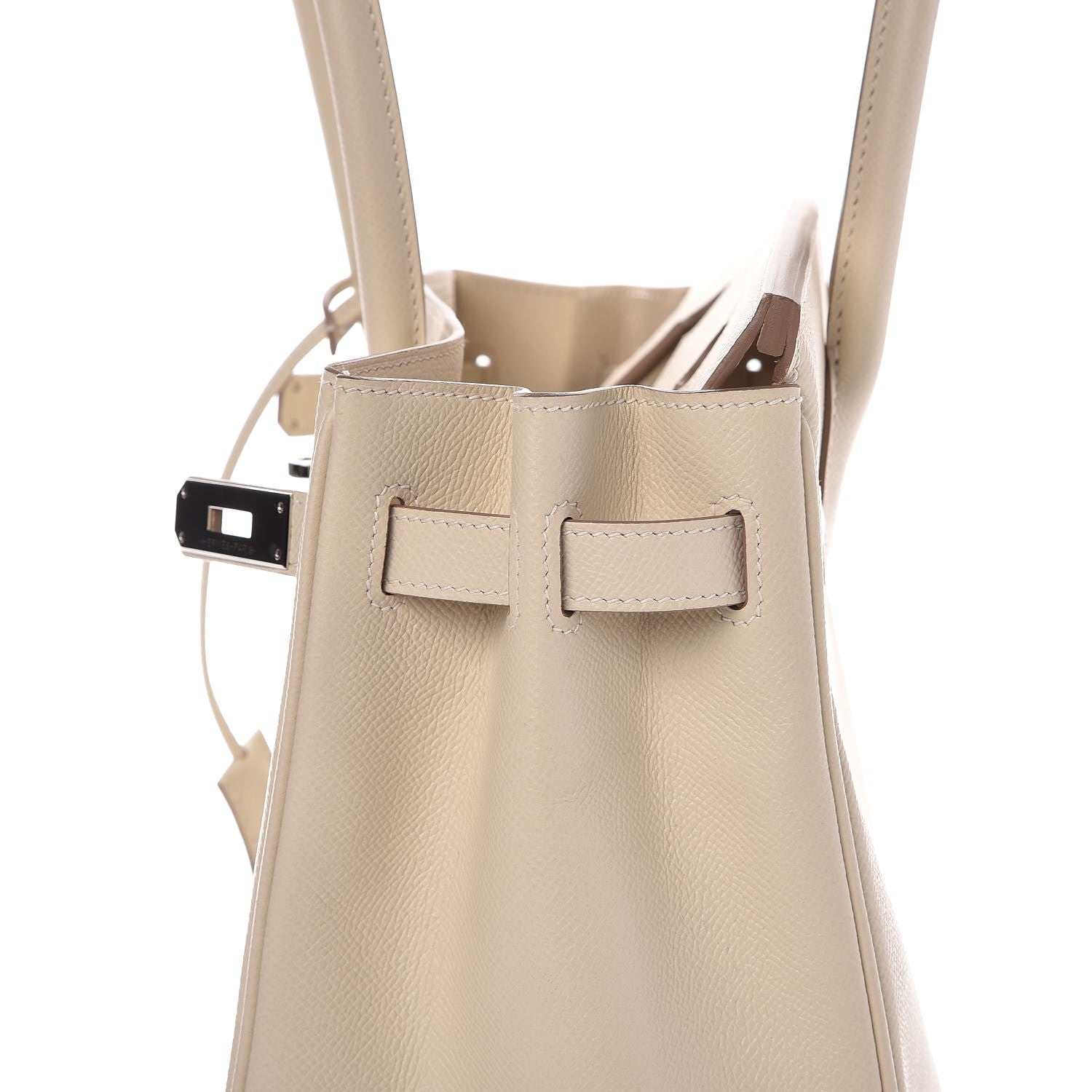 Hermes Epsom Birkin 30 Craie 18 of 35
