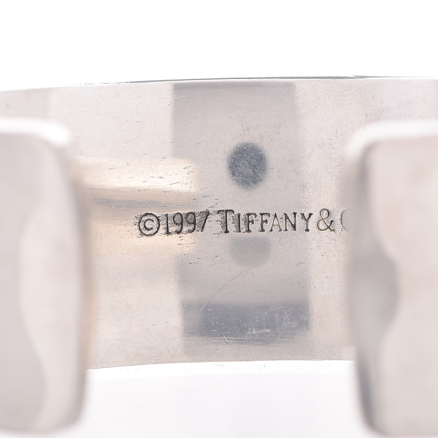 Sterling Silver Wide 1837 Cuff Bracelet