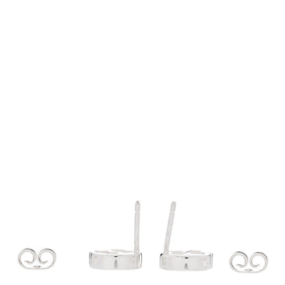 Gucci Sterling Silver Interlocking GG Stud Earrings 3 of 5