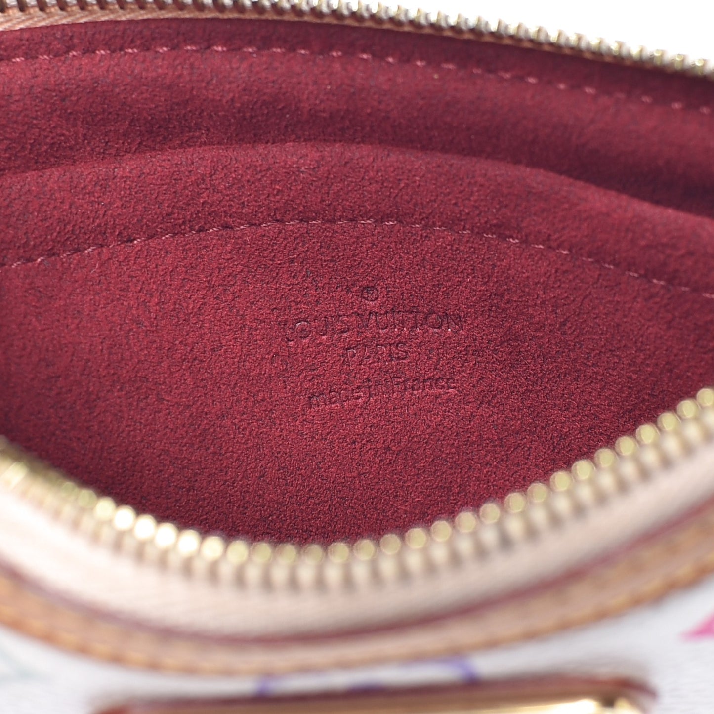 Monogram Multicolor Pochette Milla MM White