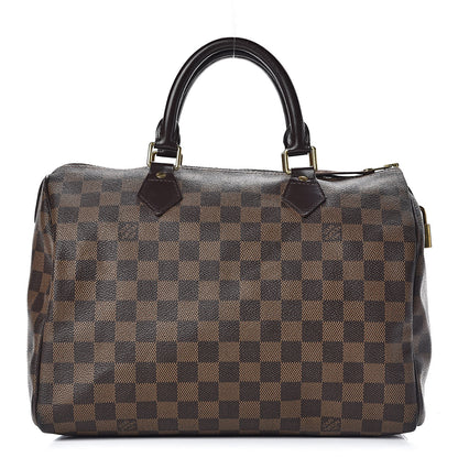 Louis Vuitton Damier Ebene Speedy 30 1 of 21