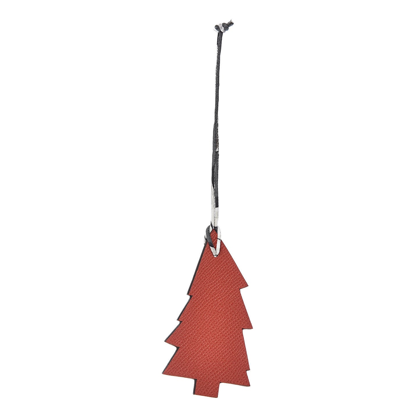 Togo Epsom Petit H Pine Tree Bag Charm Feu