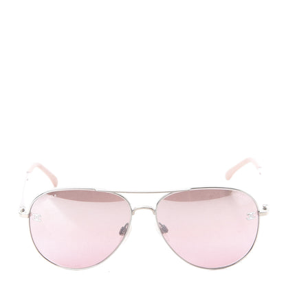 Chanel CC Aviator Sunglasses 4189-T-Q Pink 2 of 8