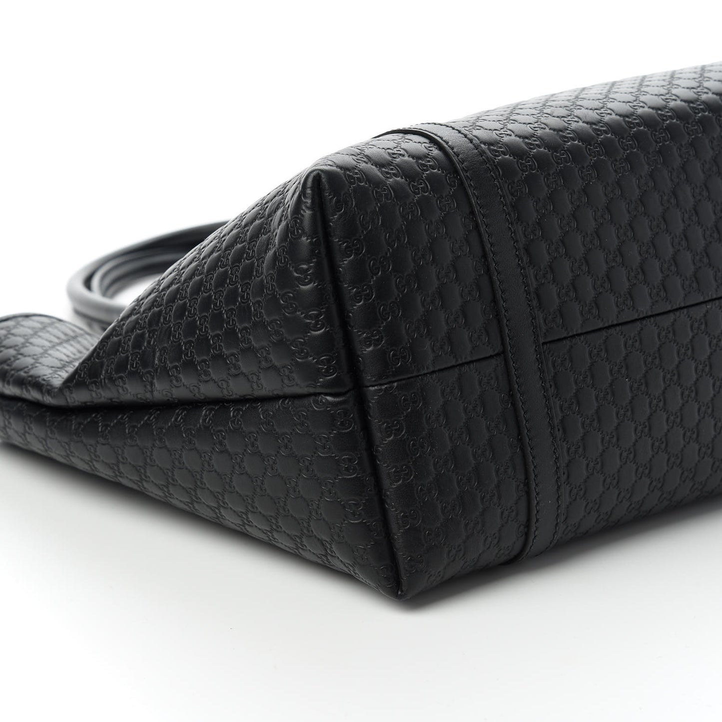 Microguccissima Medium Joy Tote Black