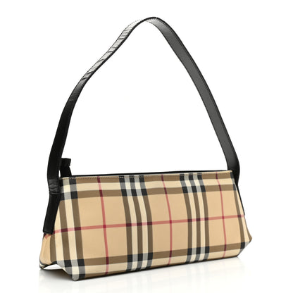Burberry House Check Small Shoulder Bag Black 3 of 15