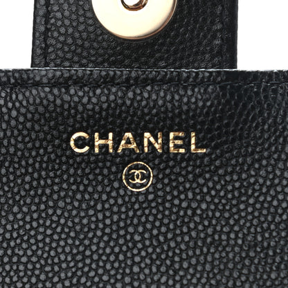 Chanel Caviar Fabric Graffiti Foldable Tote Bag With Chain Black Multicolor 12 of 12
