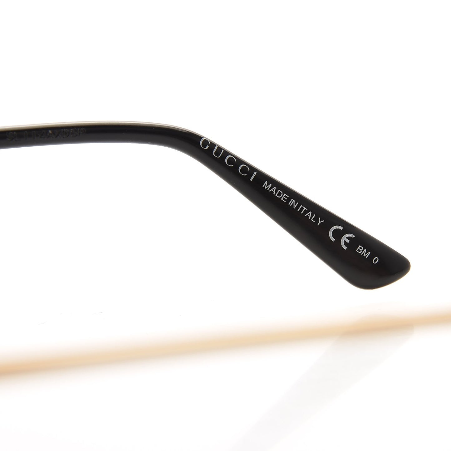 Metal Crystal Cat Eye Glasses GG4287/S Gold
