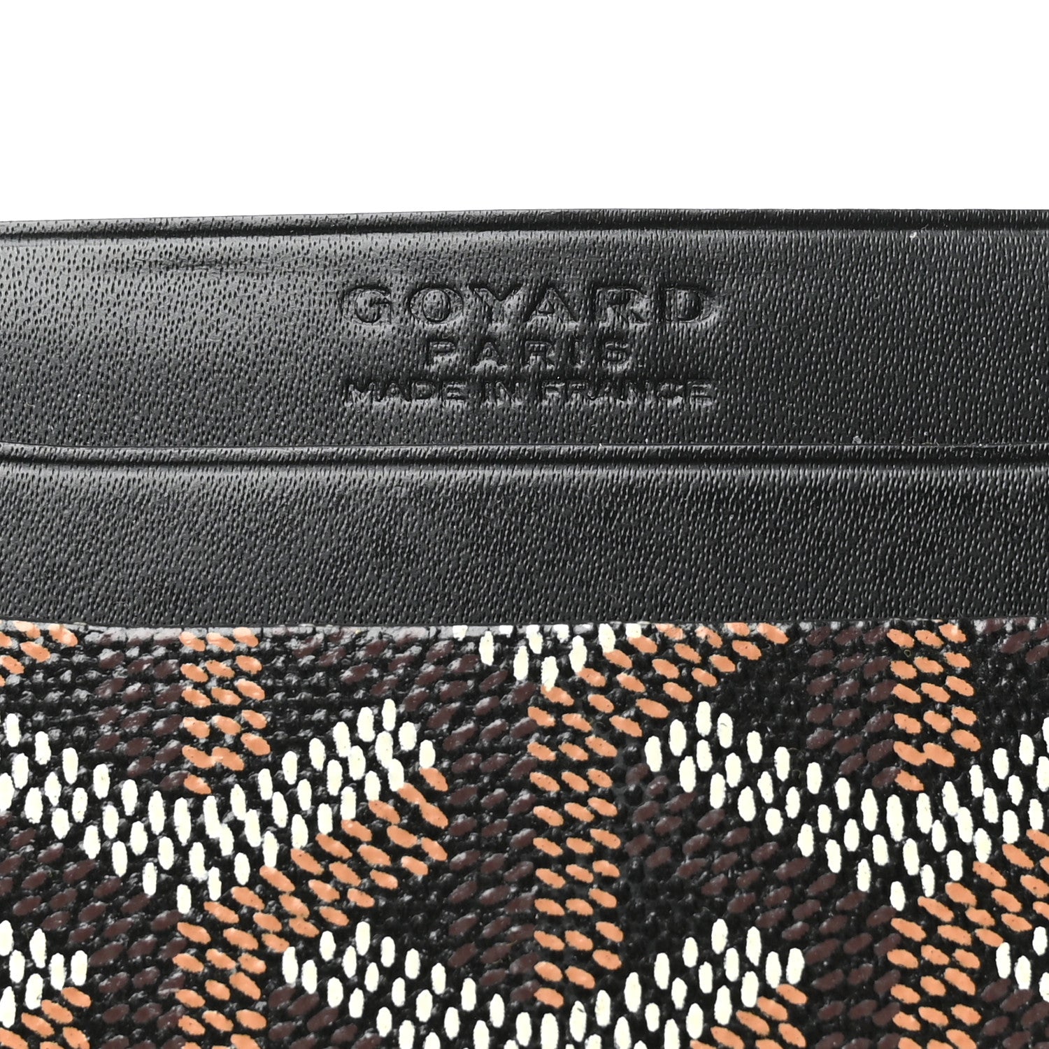 Goyard Goyardine Saint Sulpice Card Holder Black 5 of 6