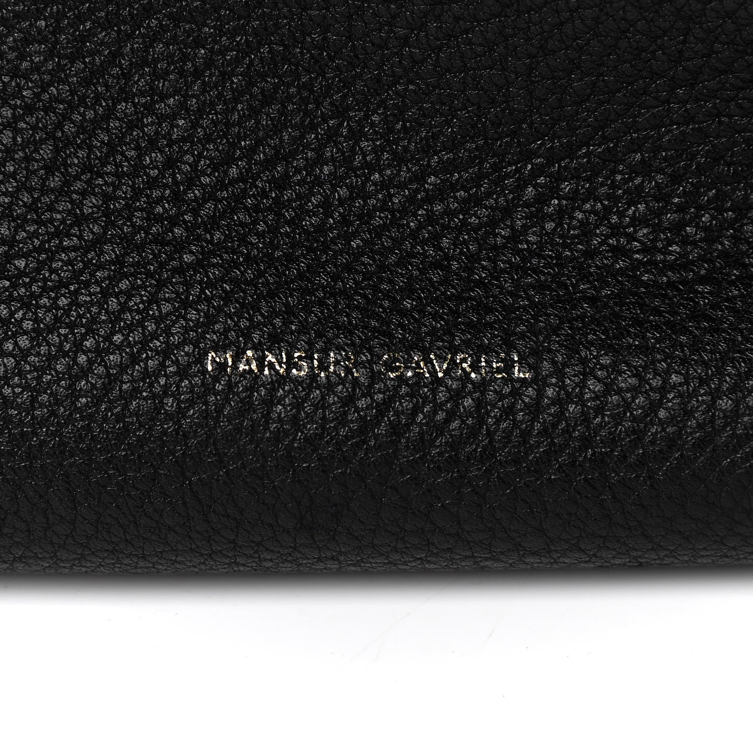Mansur Gavriel Tumbled Calfskin Backpack Bag Black 6 of 14