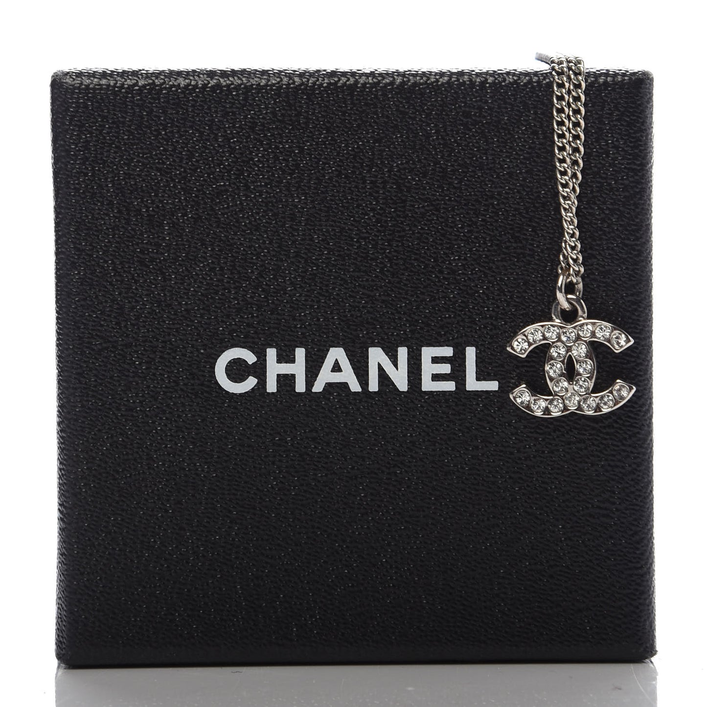 Crystal CC Necklace Silver