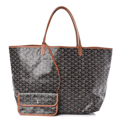 Goyard Goyardine Saint Louis GM Black Gold 1 of 12