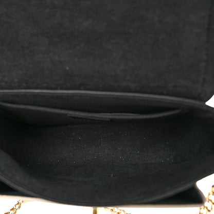 Louis Vuitton Grained Calfskin Lockme Tender Black 5 of 9