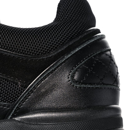 Chanel Toile Suede Calfskin CC Sneakers 39 Black 8 of 9