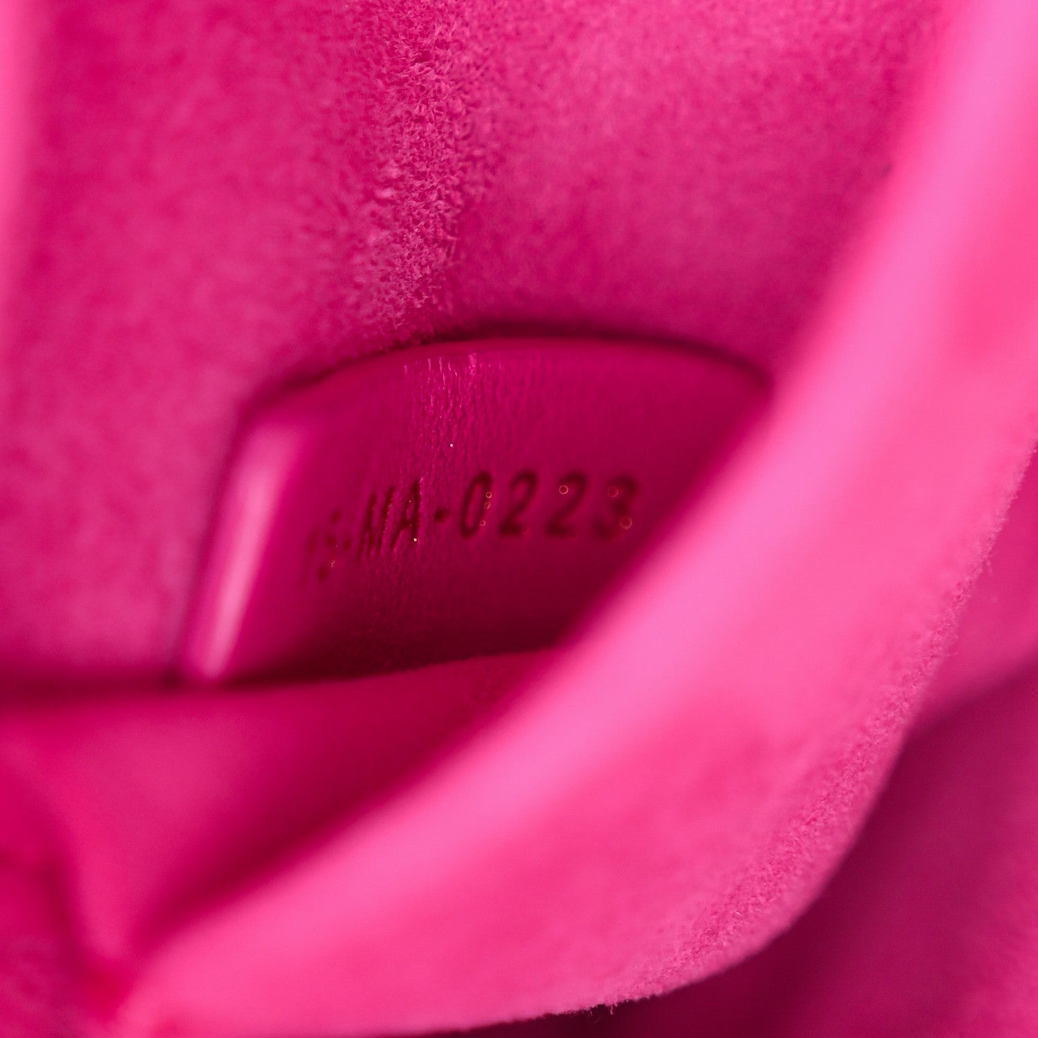 Christian Dior Lambskin Cannage Small Lady D-Joy Fuchsia 7 of 10