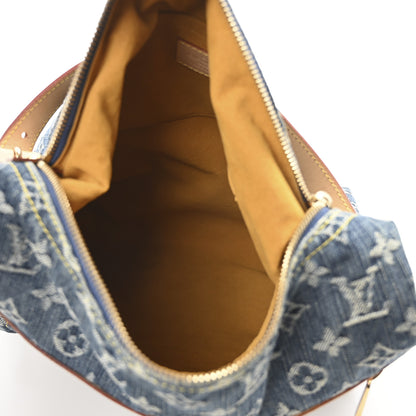 Louis Vuitton Denim Baggy GM Blue 5 of 10
