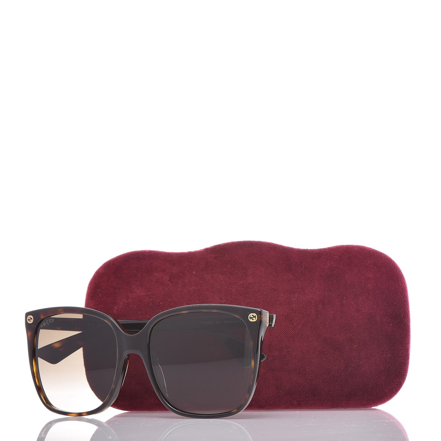 GG Sunglasses GG0022/S Tortoise