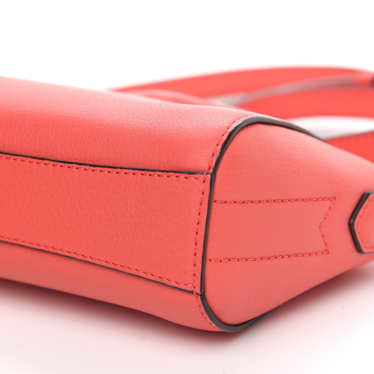 Sugar Goatskin Nano Antigona Coral