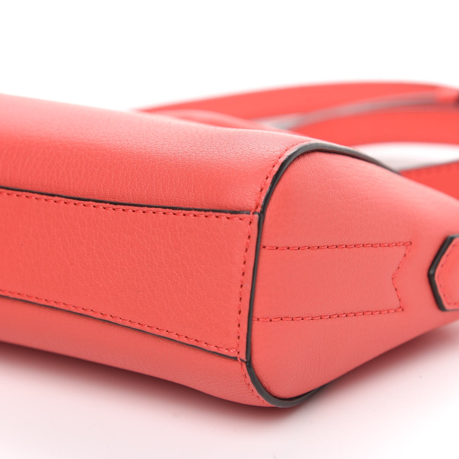 Givenchy Sugar Goatskin Nano Antigona Coral 8 of 8