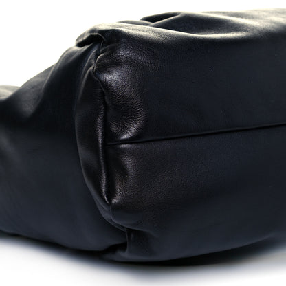 Bottega Veneta Smooth Butter Calfskin Small The Shoulder Pouch Black 8 of 10