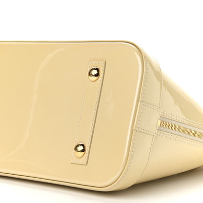 Louis Vuitton Vernis Alma PM Blanc Corail 5 of 16