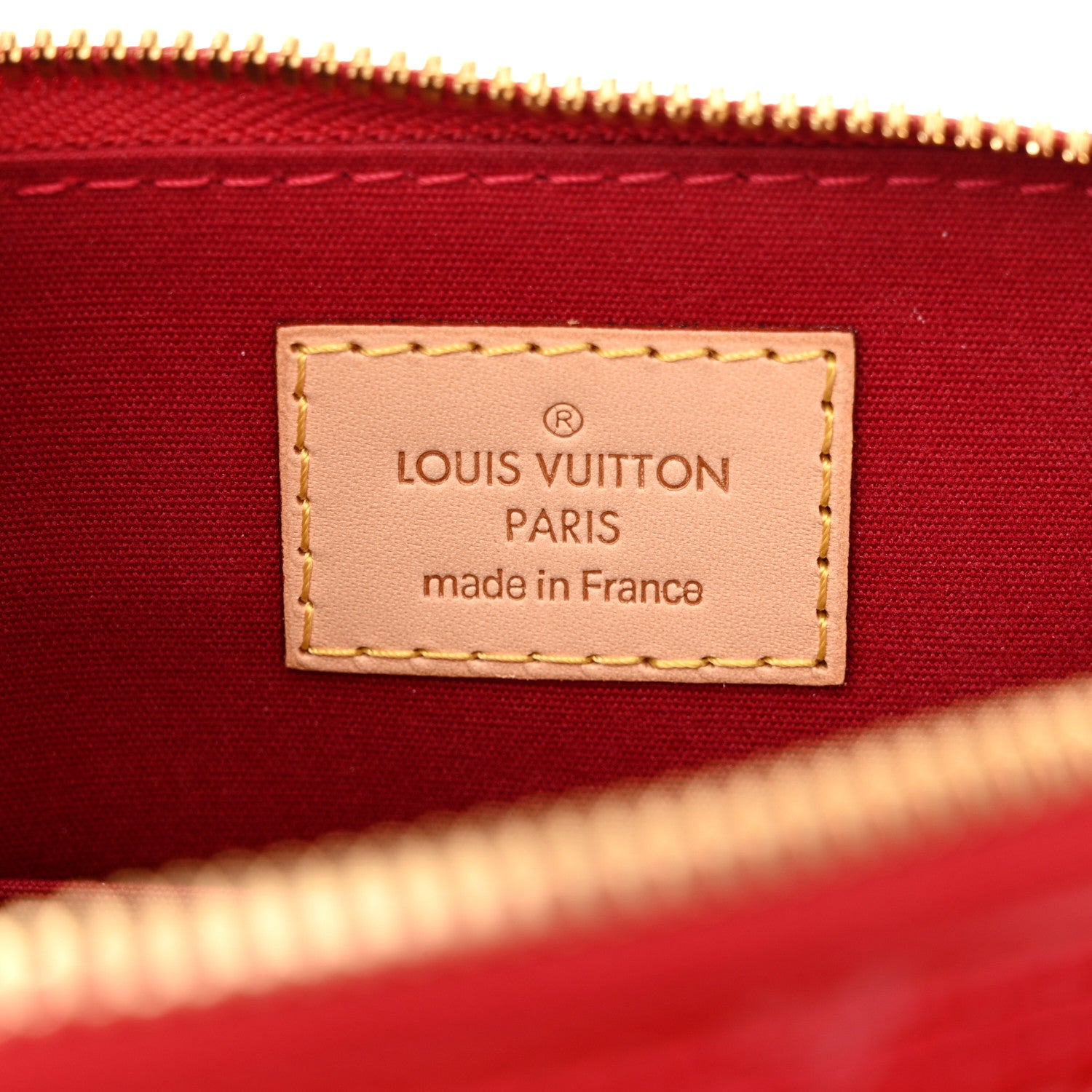 Louis Vuitton Vernis Alma BB Pomme D'Amour 6 of 10