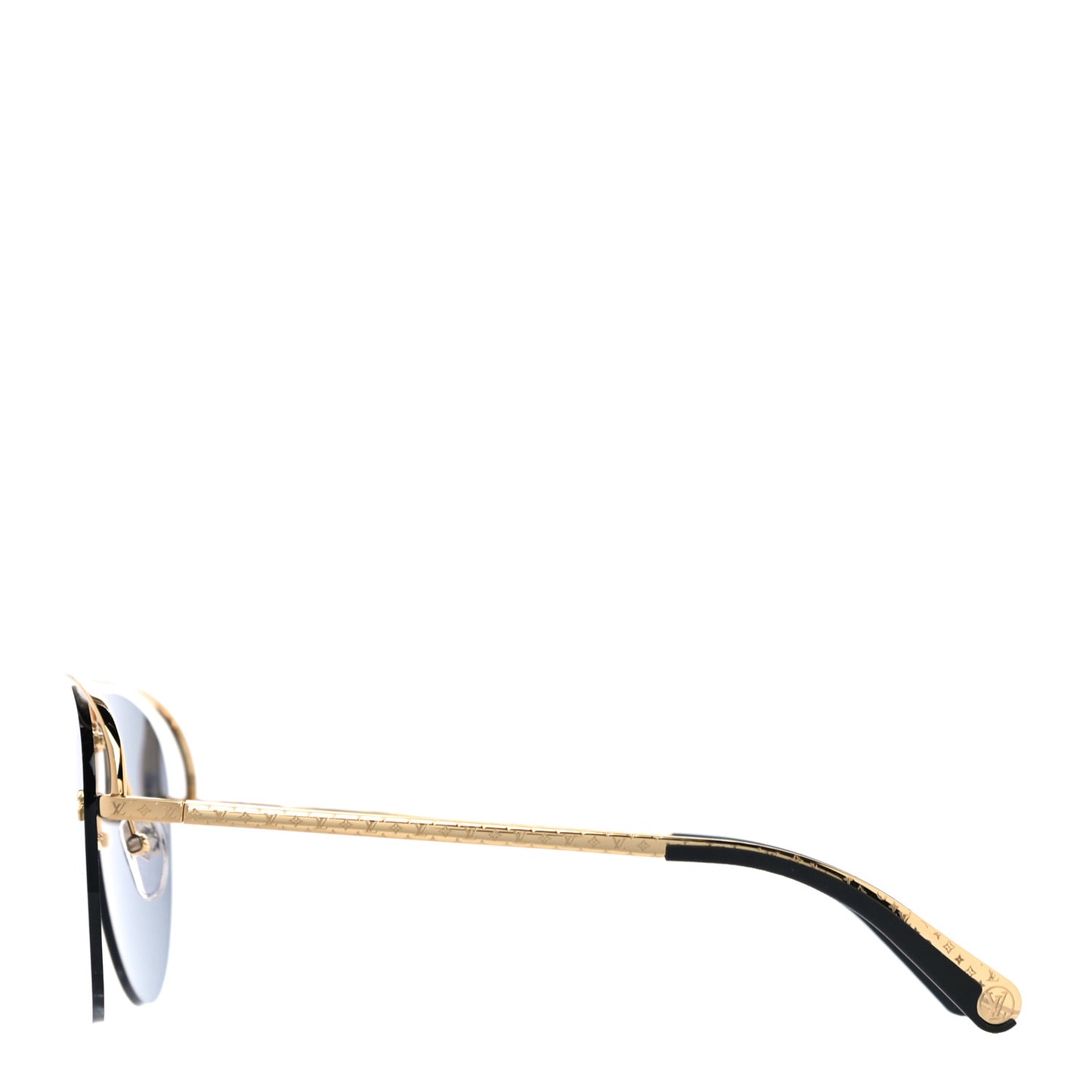 Metal Monogram Grease Sunglasses Z1172W Gold