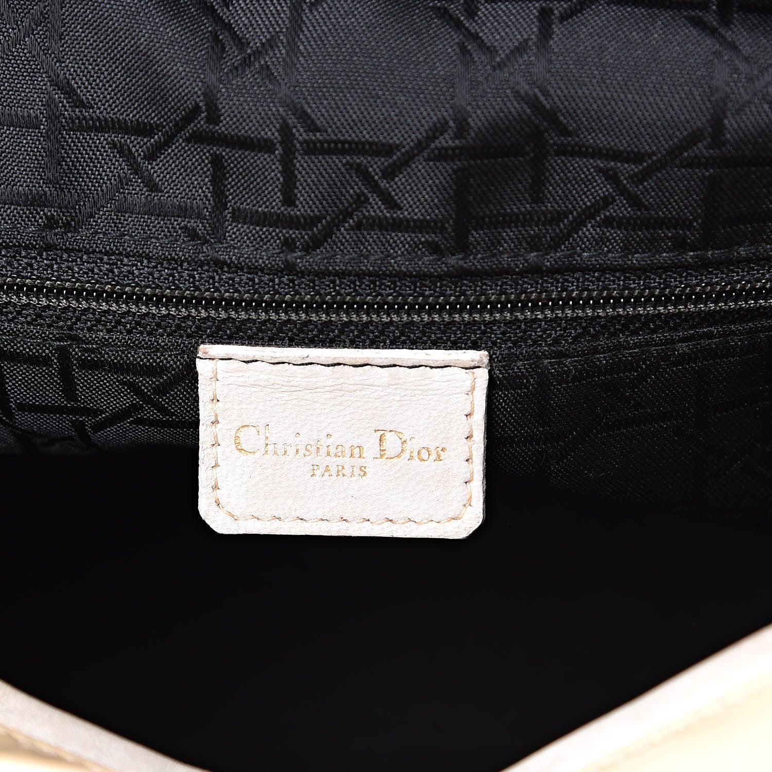 Christian Dior Patent Cannage Large Lady Dior White 6 of 13