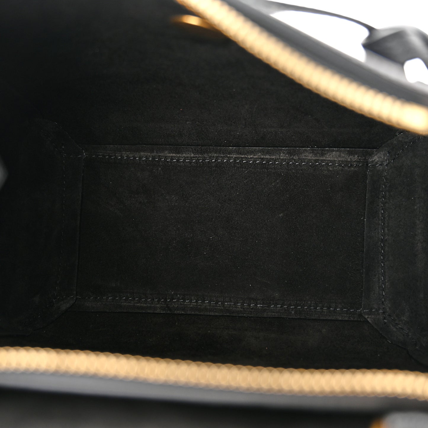 Grained Calfskin Nano Belt Bag Black