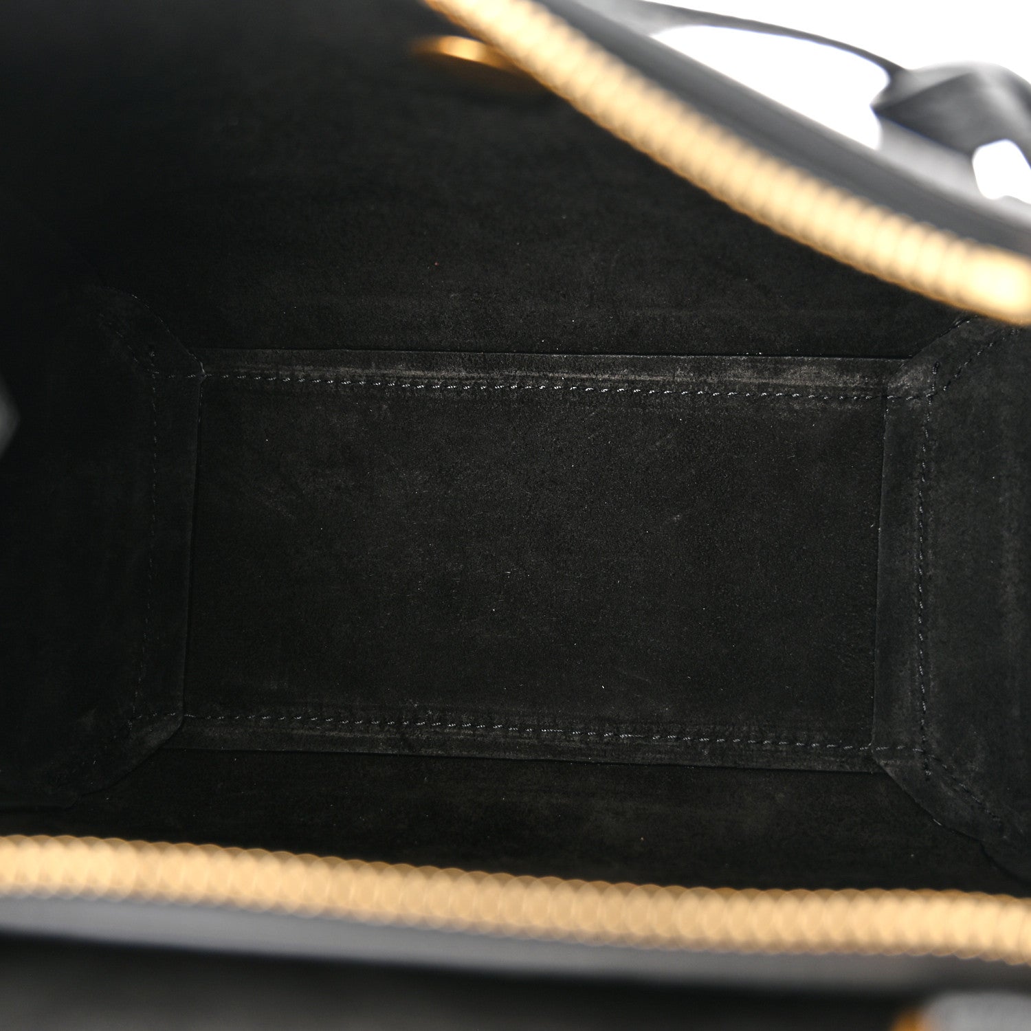 Celine Grained Calfskin Nano Belt Bag Black 5 of 10