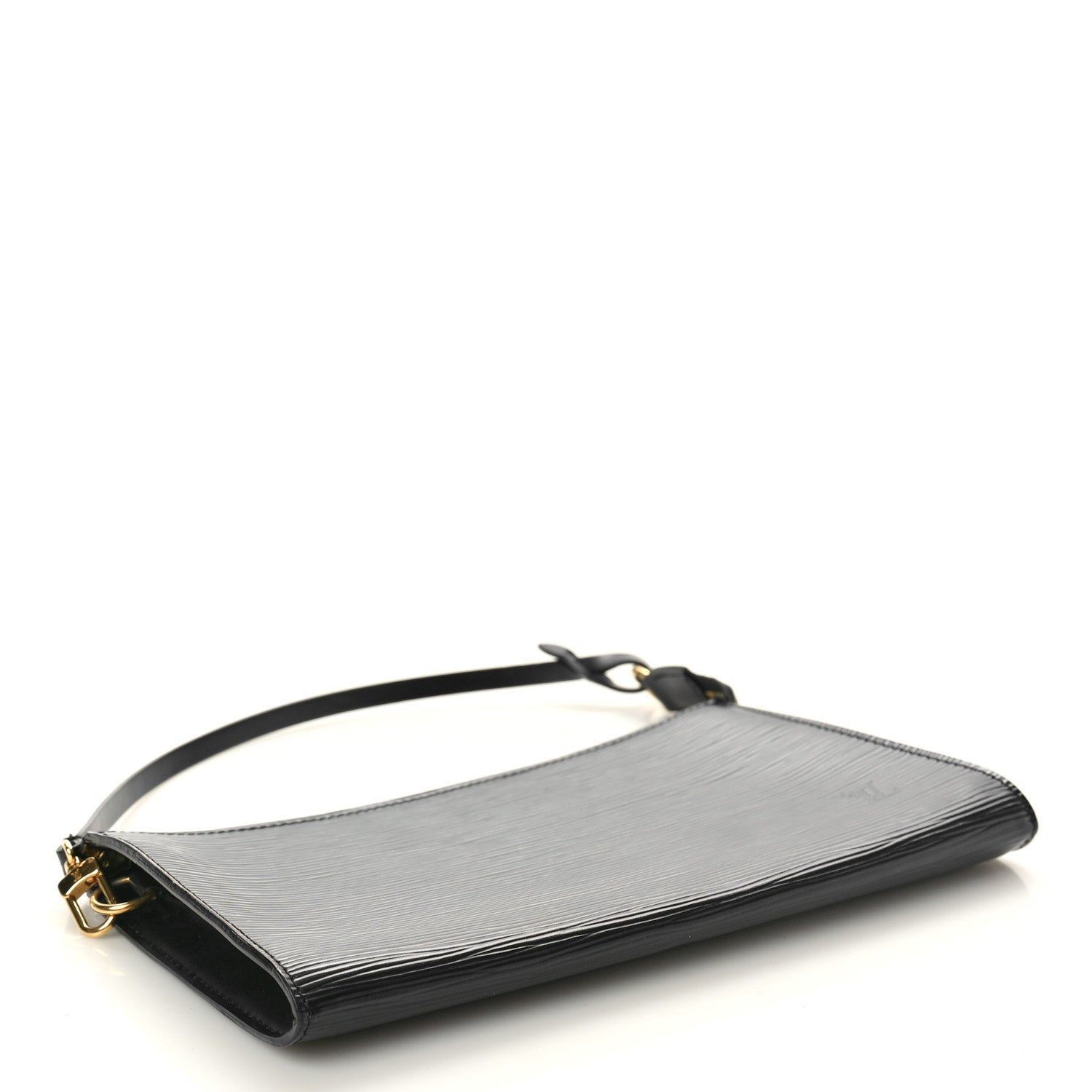 Louis Vuitton Epi Pochette Accessories 24 Black 4 of 10