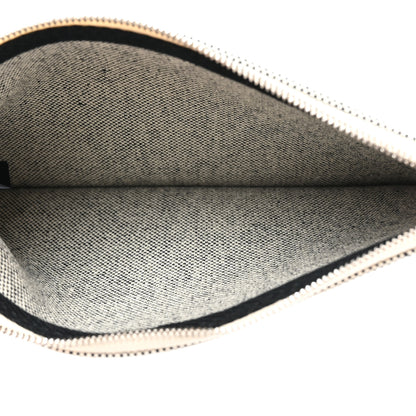 Hermes H Plume Canvas Vache Hunter Circuit Rider Hobnailed Herbag Zip Retourne 31 PM Black Ecru 7 of 11