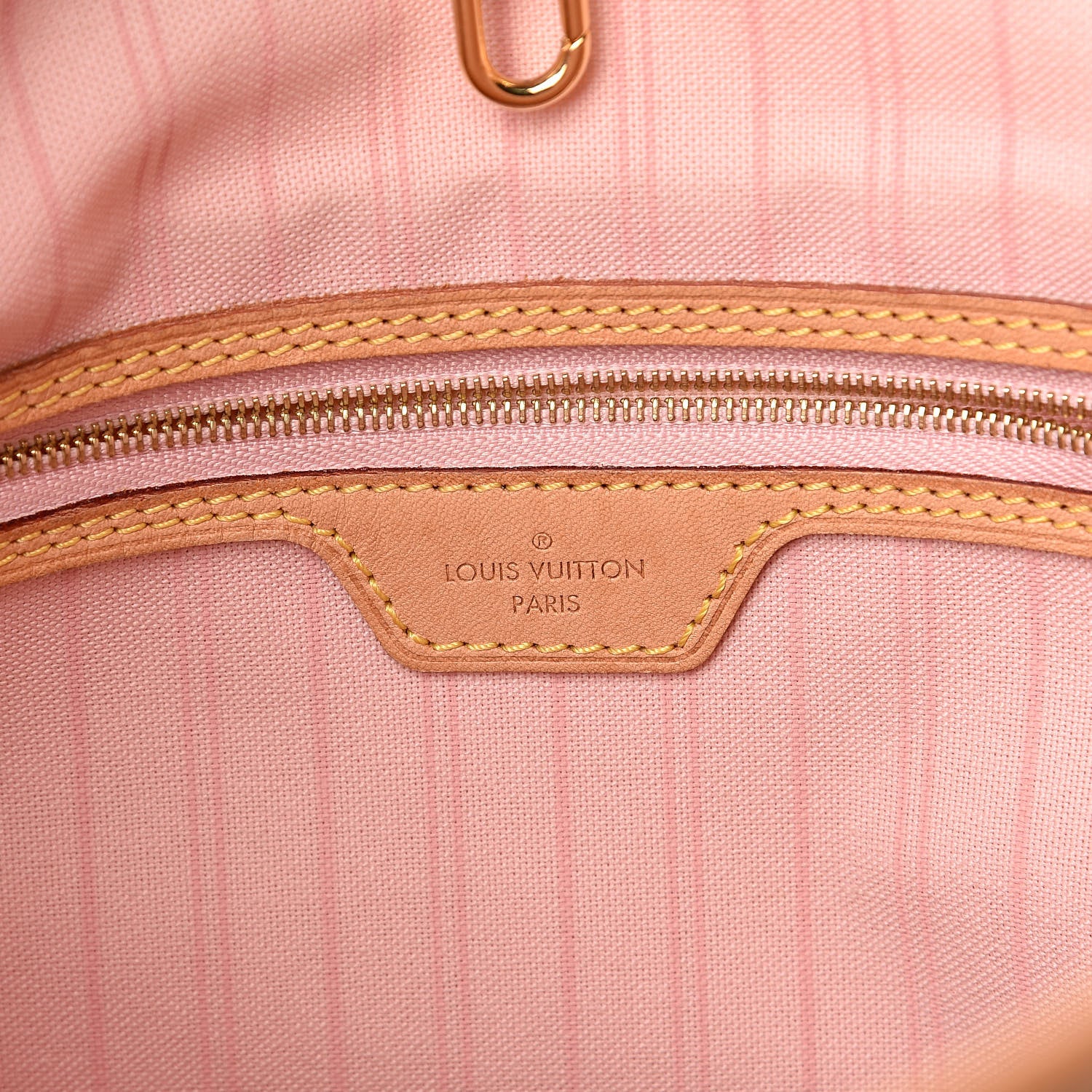 Louis Vuitton Damier Azur Delightful PM Pink 6 of 12