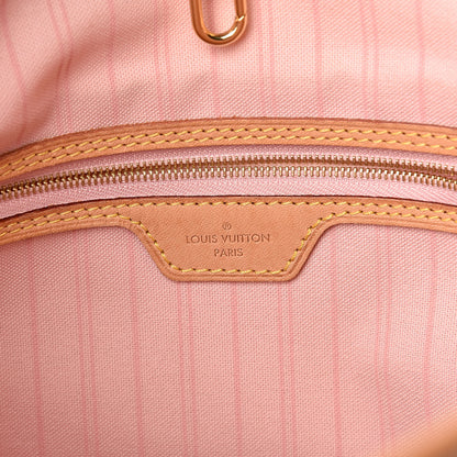Louis Vuitton Damier Azur Delightful PM Pink 6 of 12