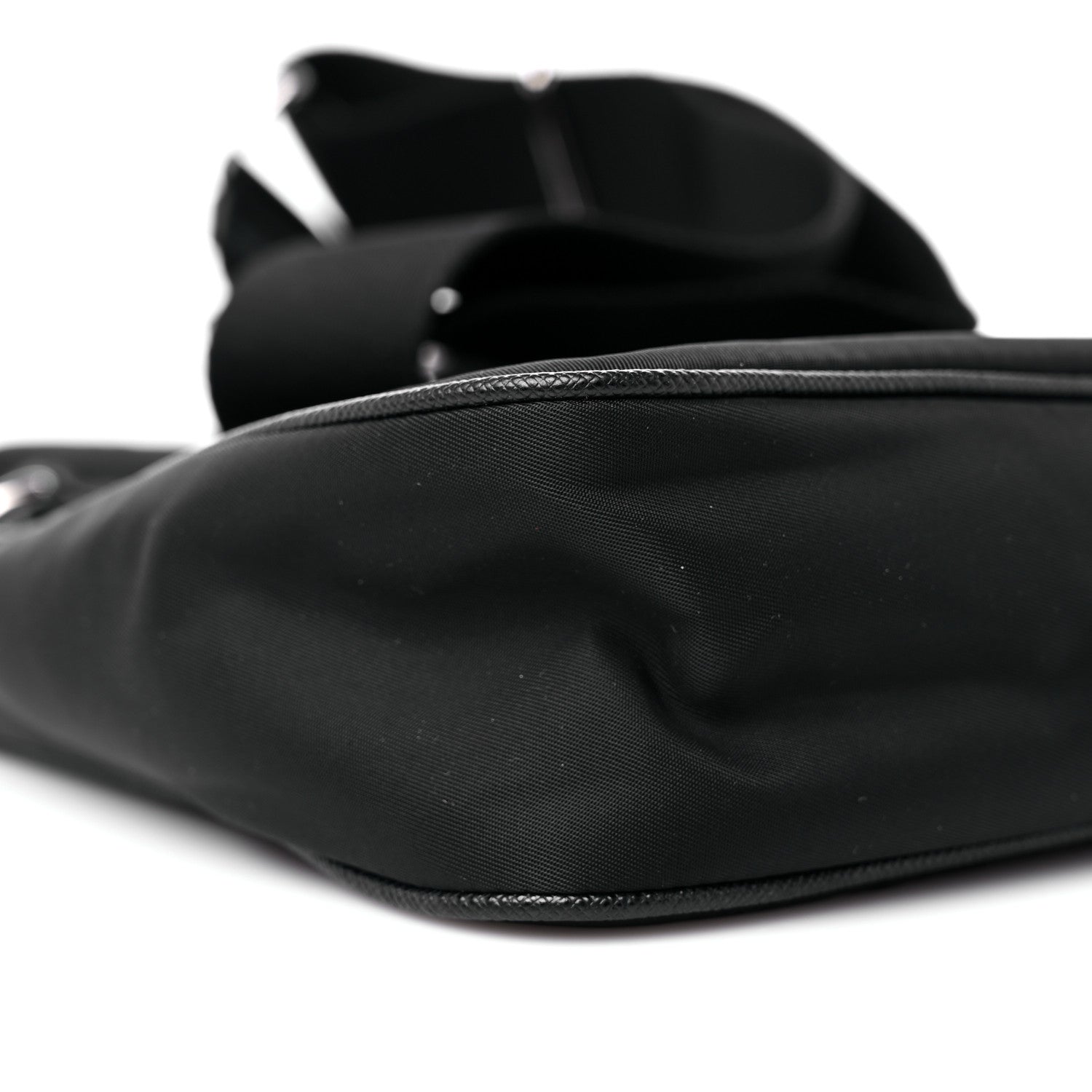 Prada Nylon Re-Edition 2005 Shoulder Bag Black 7 of 9
