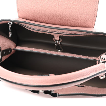 Louis Vuitton Taurillon Capucines PM Magnolia 4 of 4