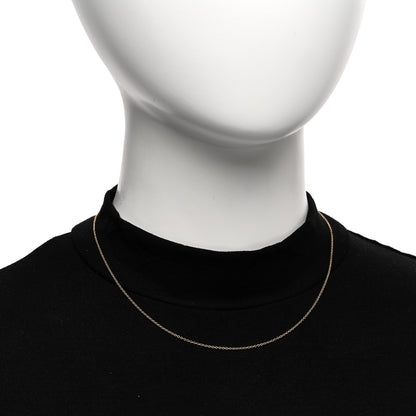 Tiffany 18K Yellow Gold Chain Necklace 16" 2 of 4