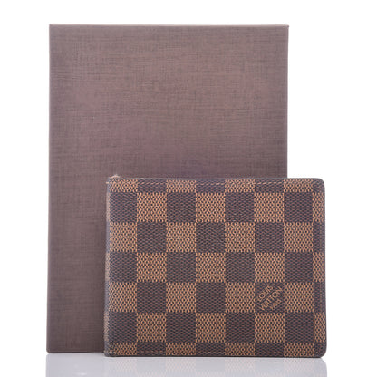 Louis Vuitton Damier Ebene Florin Wallet 13 of 13