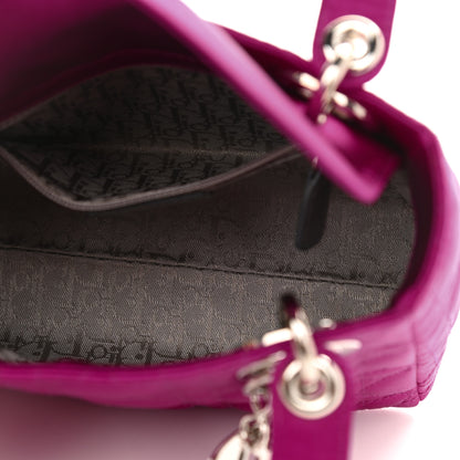 Christian Dior Satin Cannage Mini Lady Dior Pink 5 of 9