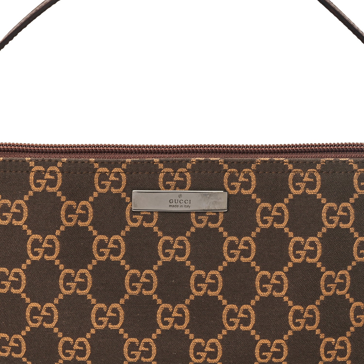 Gucci Monogram Boat Pochette Brown 8 of 13