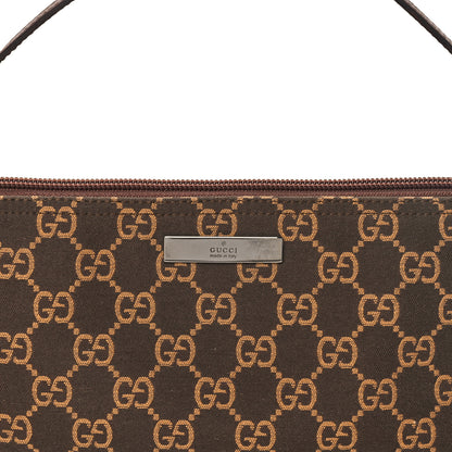 Gucci Monogram Boat Pochette Brown 8 of 13