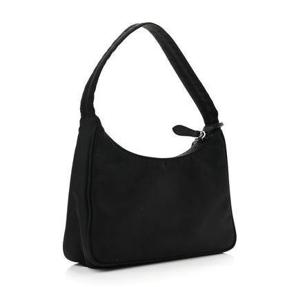 Prada Tessuto Nylon Mini Re-Edition 2000 Bag Black 3 of 10
