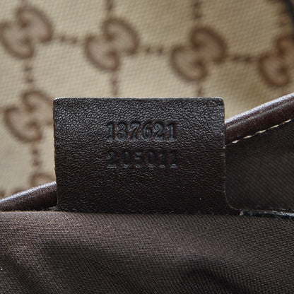 Gucci Monogram Medium Pelham Shoulder Bag Dark Brown 7 of 7