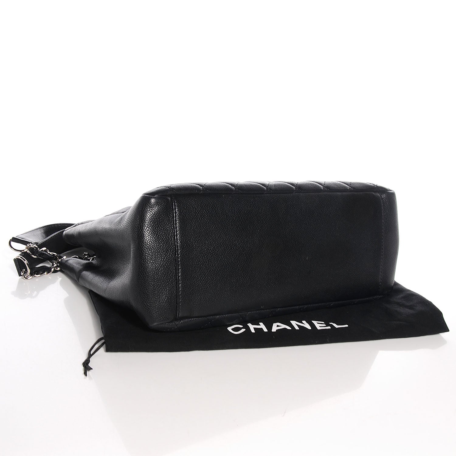 Chanel Caviar Grand Shopping Tote GST Black 4 of 7
