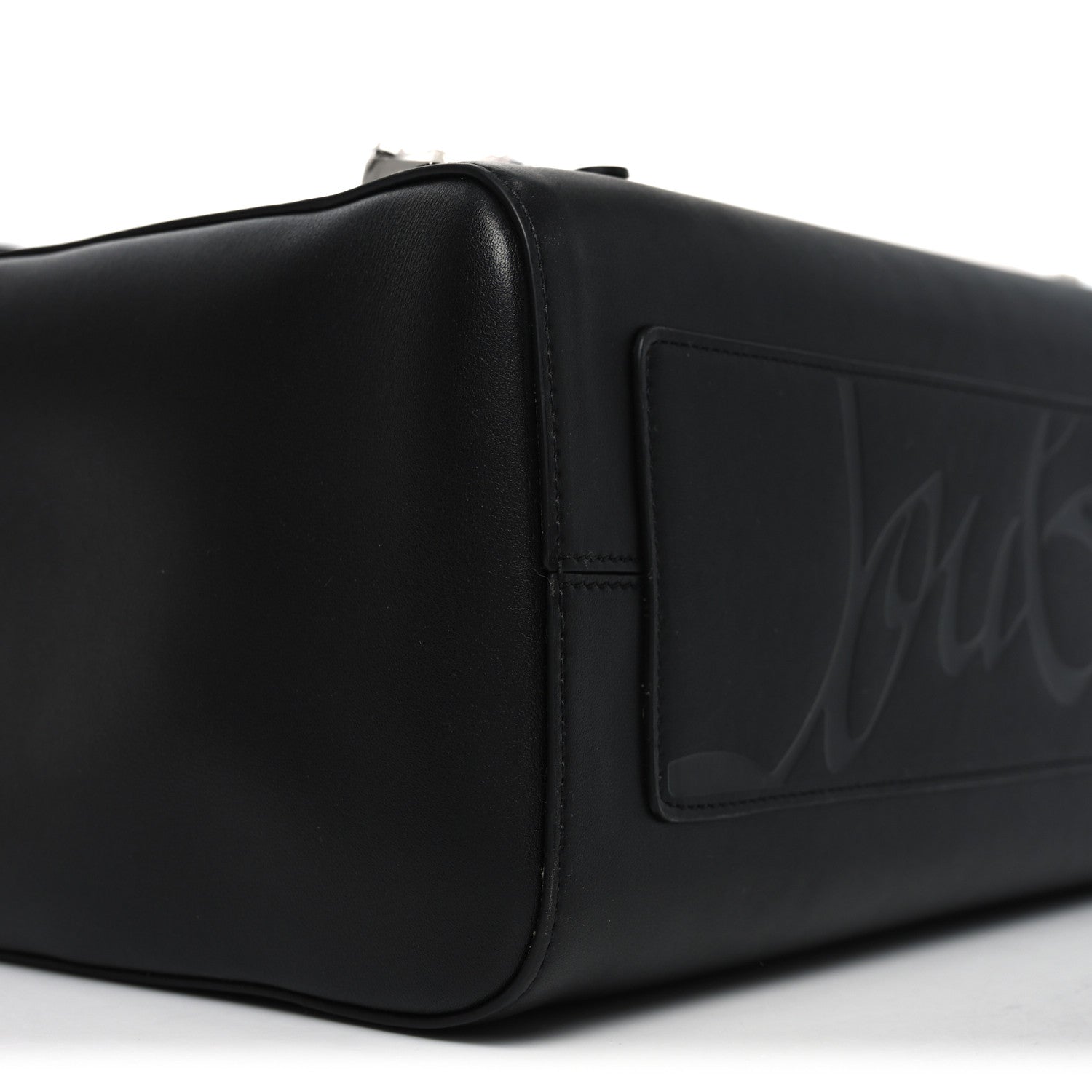 Christian Louboutin Calfskin Cordia Djanis Tote Black 8 of 9