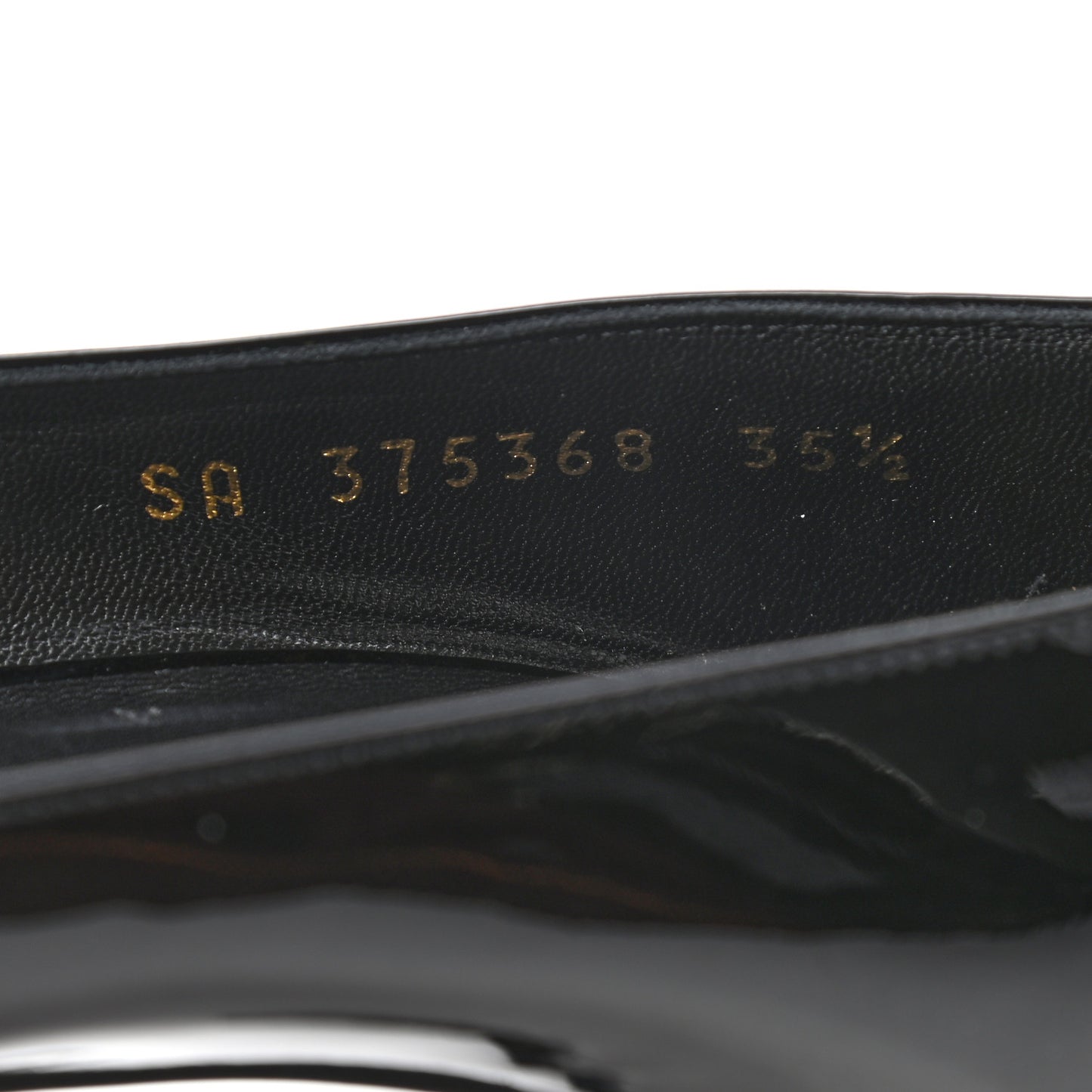 Patent Classic Paris 105 Escarpin Pumps 35.5 Black