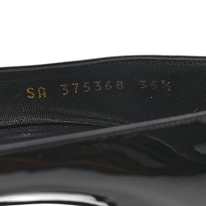 Saint Laurent Patent Classic Paris 105 Escarpin Pumps 35.5 Black 8 of 8
