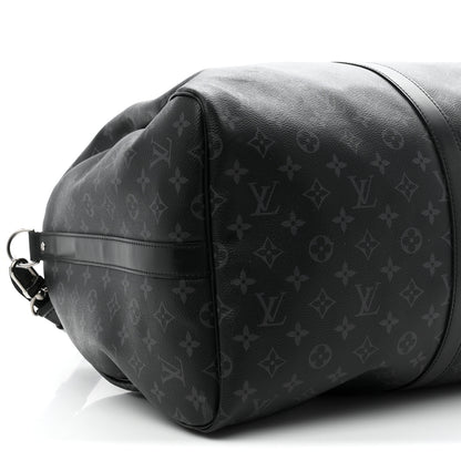 Louis Vuitton Monogram Eclipse Keepall Bandouliere 55 7 of 8